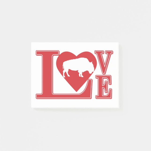Bloco De Notas Buffalo Love (Frente)