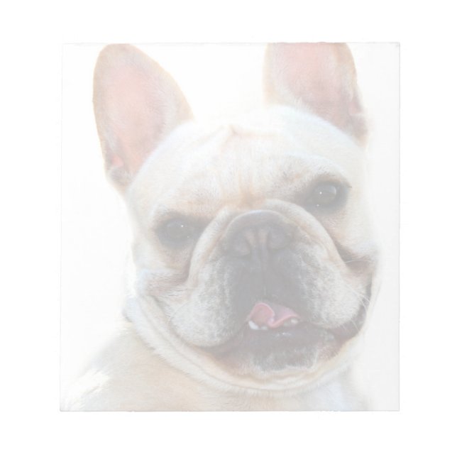 Bloco De Notas Buldogue francês (Frente)