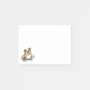 Bloco De Notas Buldogue Inglês