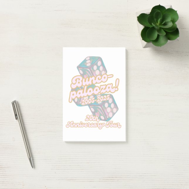 Bloco De Notas Bunco-palooza post-it notes (Escritótio)