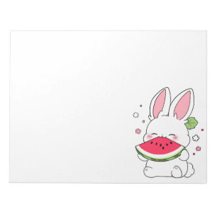 Bloco De Notas Bunny & Melon