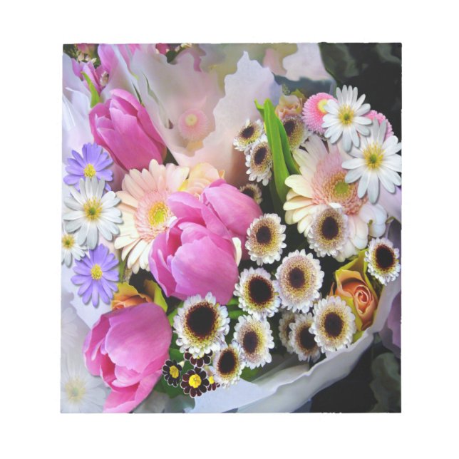 Bloco De Notas Buquê de abril (Frente)