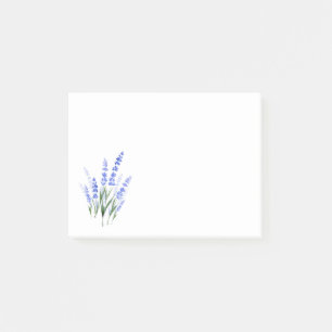 Bloco De Notas Buquê de Lavanda de água