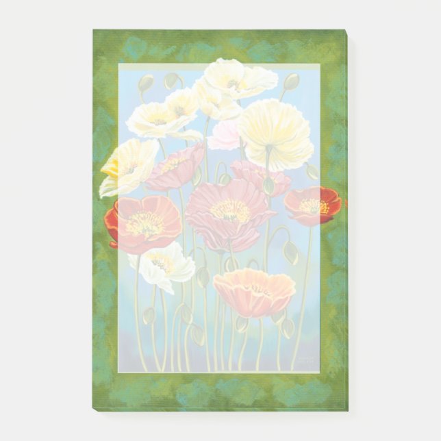 Bloco De Notas Buquê na fronteira I (Frente)