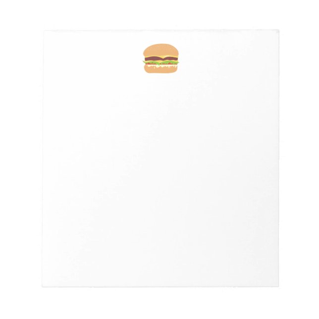 Bloco De Notas burger (Frente)