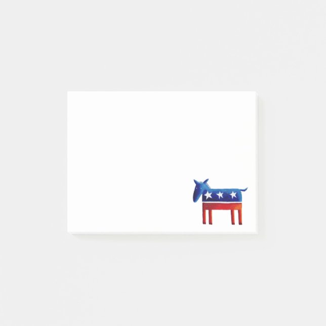 Bloco De Notas Burro Democrata (Frente)