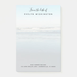 Bloco De Notas Business Desk de Praia de Notas