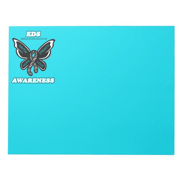 Bloco De Notas Butterfly/Awareness...EDS Notepad (Frente)