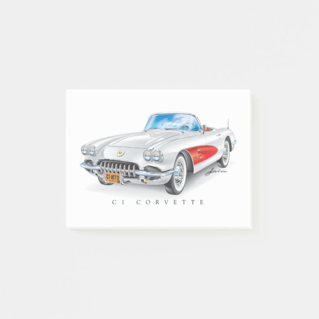BLOCO DE NOTAS C-ONE AUTOMOBILE ART (Frente)