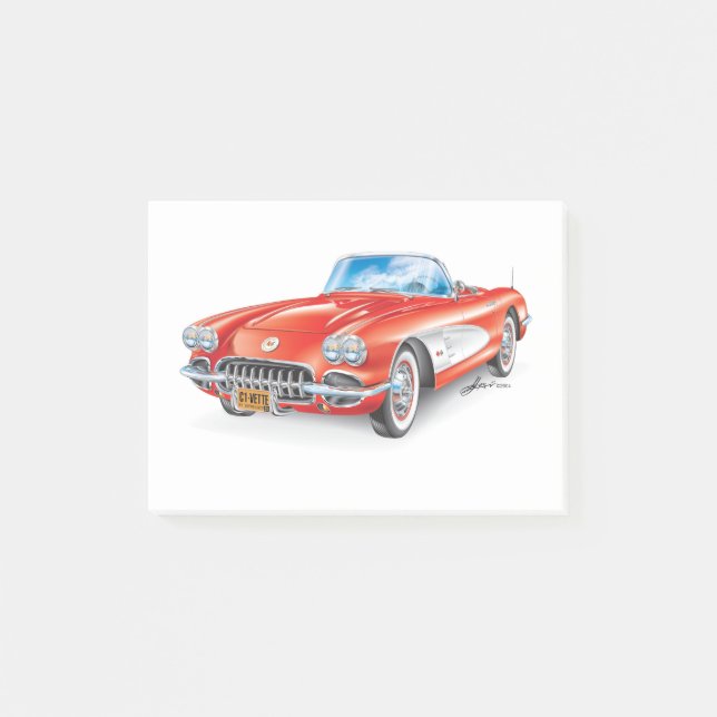 BLOCO DE NOTAS C-ONE AUTOMOBILE ART (Frente)