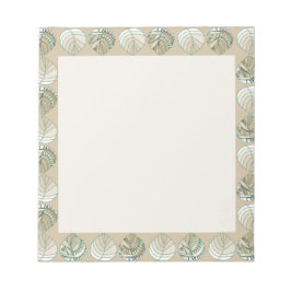 Bloco De Notas Cabeça De Peixe Deixa A Boca-Castanho Verde-De-Cam