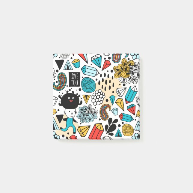 Bloco De Notas Cabeça louca (Frente)