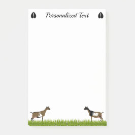 Bloco De Notas Cabra Leiteira Nigeriana Personalizada