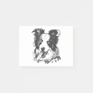 Bloco De Notas Cachorro Border Collie - Amante do Aussie