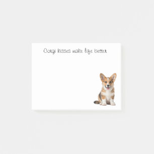 Bloco De Notas Cachorro Cachorro Cachorro Cachorro Beija Corgis E