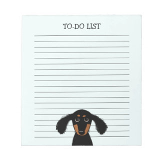 Bloco De Notas Cachorro-Cachshund-Puppy-Vidro-Cachorro