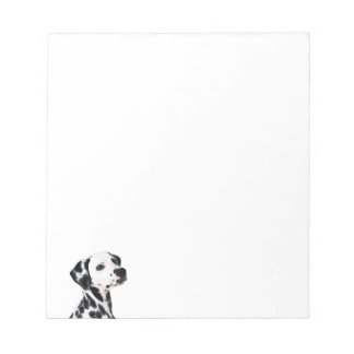 Bloco De Notas Cachorro Dalmaciano