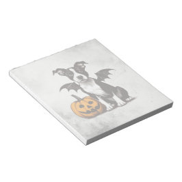Bloco De Notas Cachorro de Halloween