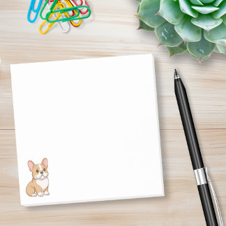 Bloco De Notas Cachorro francês Bonito