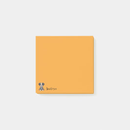 Bloco De Notas Cachorro Laranja Halloween