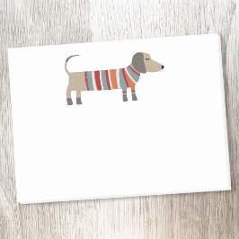 Bloco De Notas Cachorro Salsicha Dachshund Fofo