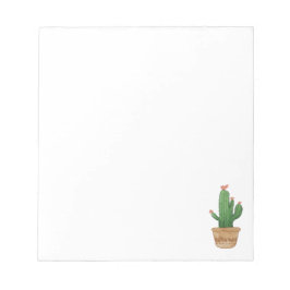 Bloco de notas Cactos