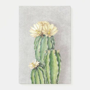 Bloco De Notas Cactus Flower Painting