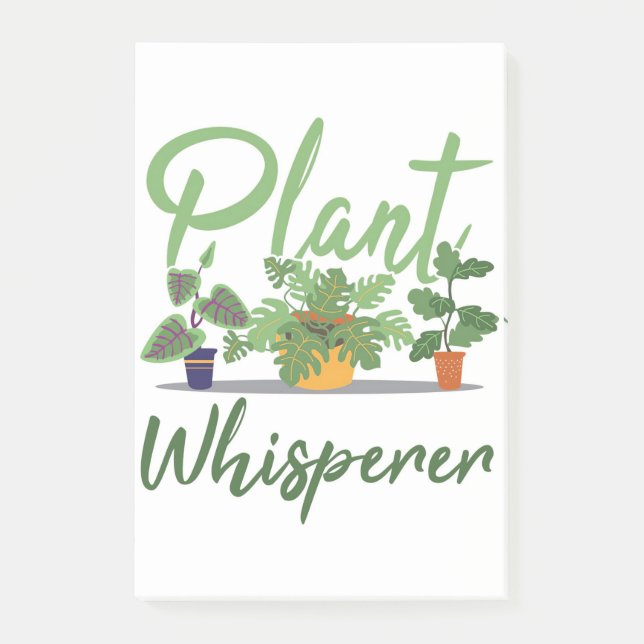 Bloco De Notas Cactus Plant Whisperer (Frente)