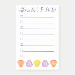 Bloco De Notas Cadeias Aquarelas com Nome Listicle