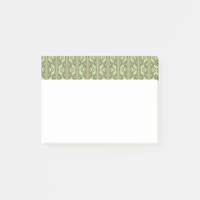 Bloco De Notas Cadeias Oval Verde (Frente)