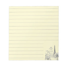 Bloco De Notas Caderno de café de Paris
