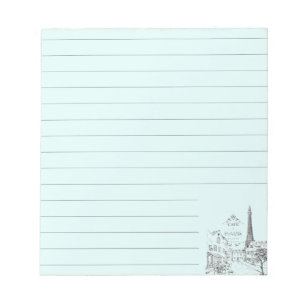 Bloco De Notas Caderno de café parisiense