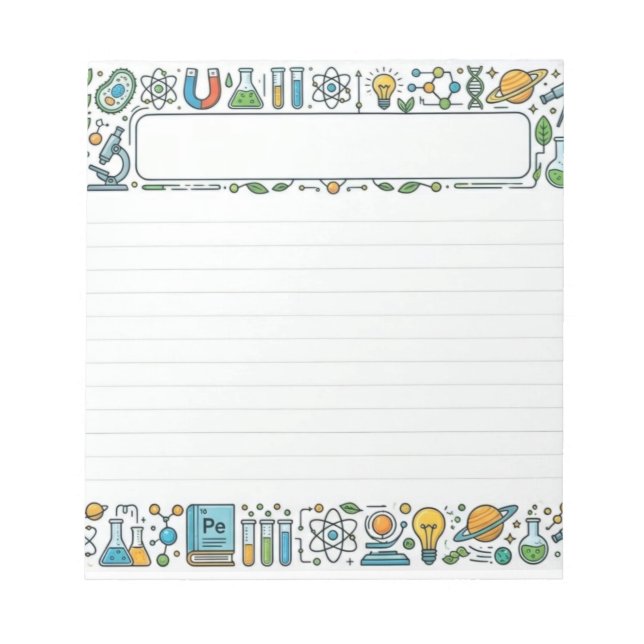 Bloco De Notas Caderno do Mundo Futuro (Frente)