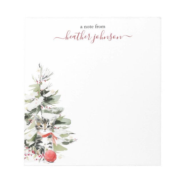 Bloco De Notas Caderno Personalizado Hearthlight Notas de Inverno (Frente)