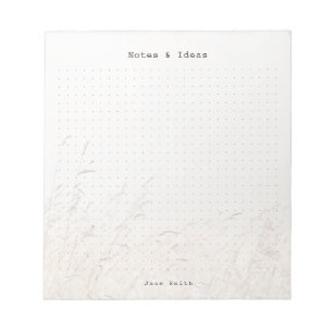 Bloco De Notas Caderno personalizado minimalista com estética de