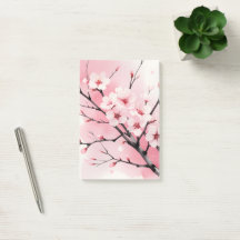 Caderno Sakura Flor de Cerejeira | Água Rosa Elega