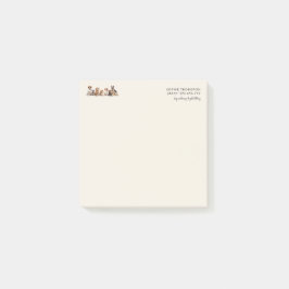 Bloco De Notas Cães e animais de companhia que andam