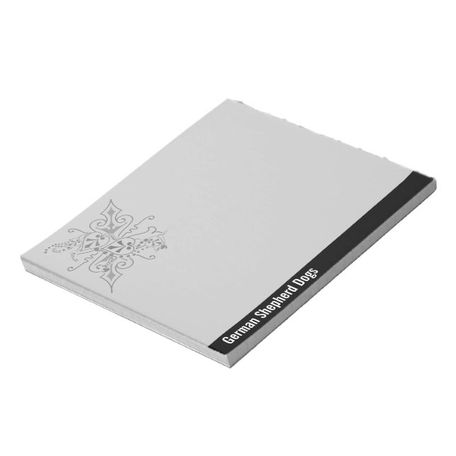 Bloco De Notas Cães Pastores Alemães (Invertido)