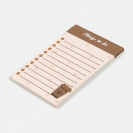 Bloco De Notas Café