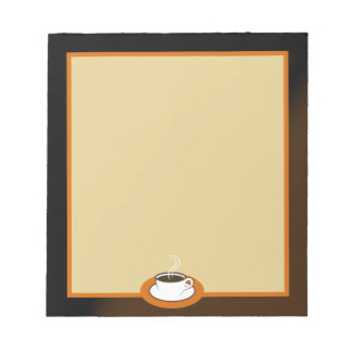 Bloco De Notas Café Compre Café Café Café Escrevendo Pads Nota Pa