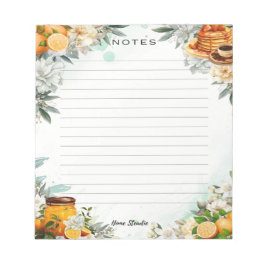 Bloco De Notas Café da manhã no Bed Notepad