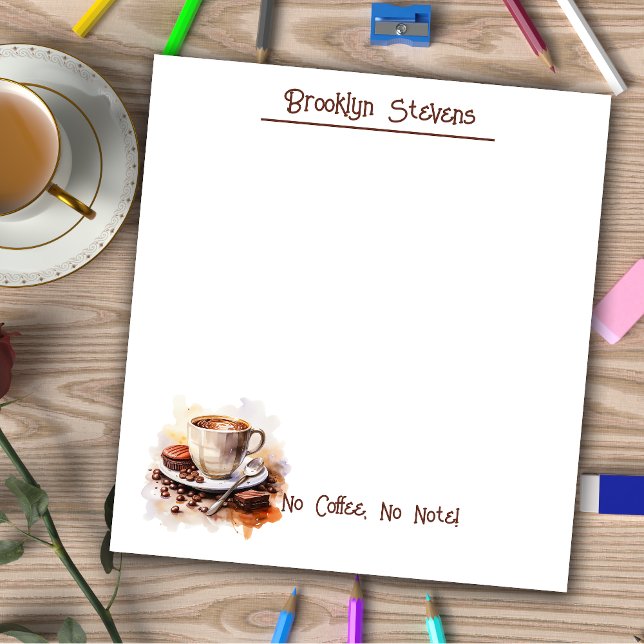 Bloco De Notas Café da Manhã Quente Notepad (Criador carregado)