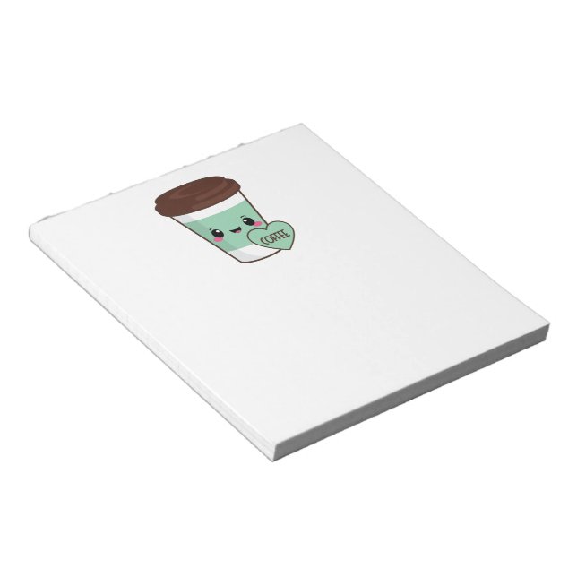 Bloco De Notas Café Emoji Lover (Inclinado)