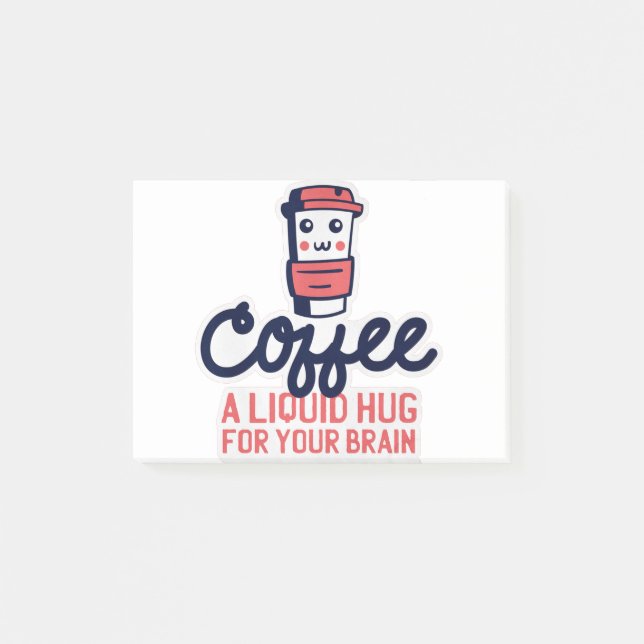 BLOCO DE NOTAS CAFÉ HUG (Frente)