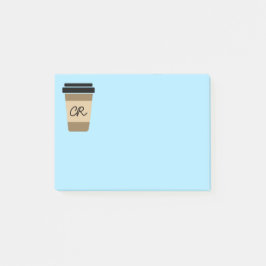 Bloco De Notas Café personalizado em qualquer lugar