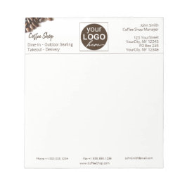 Bloco De Notas Café Russo Compre café Comercialize seu logotipo