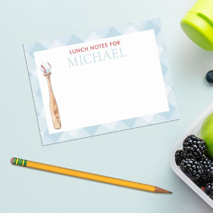 Bloco De Notas Caixa de Almoço Personalizada para Beisebol Kids B