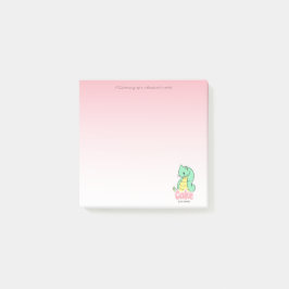 Bloco De Notas Cake (Cat + Snake) Post-it Notes