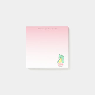 Bloco De Notas Cake (Cat + Snake) Post-it Notes