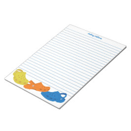 Bloco De Notas Calçados plásticos coloridos Papel de carta person